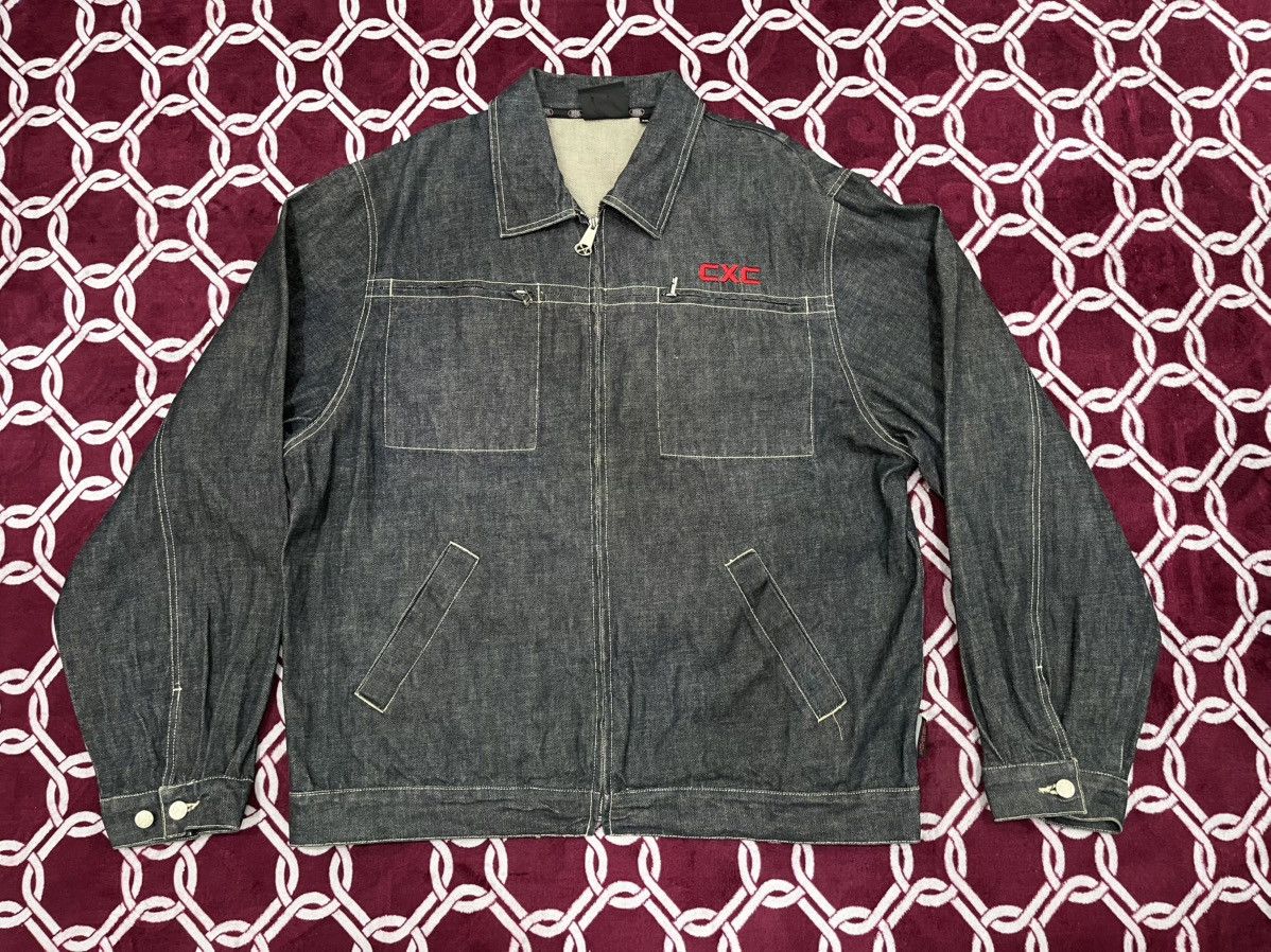 Cross Colours Cross Colours Tiger Embroidered Denim Jacket Size US XXL / EU 58 / 5 - 1 Thumbnail