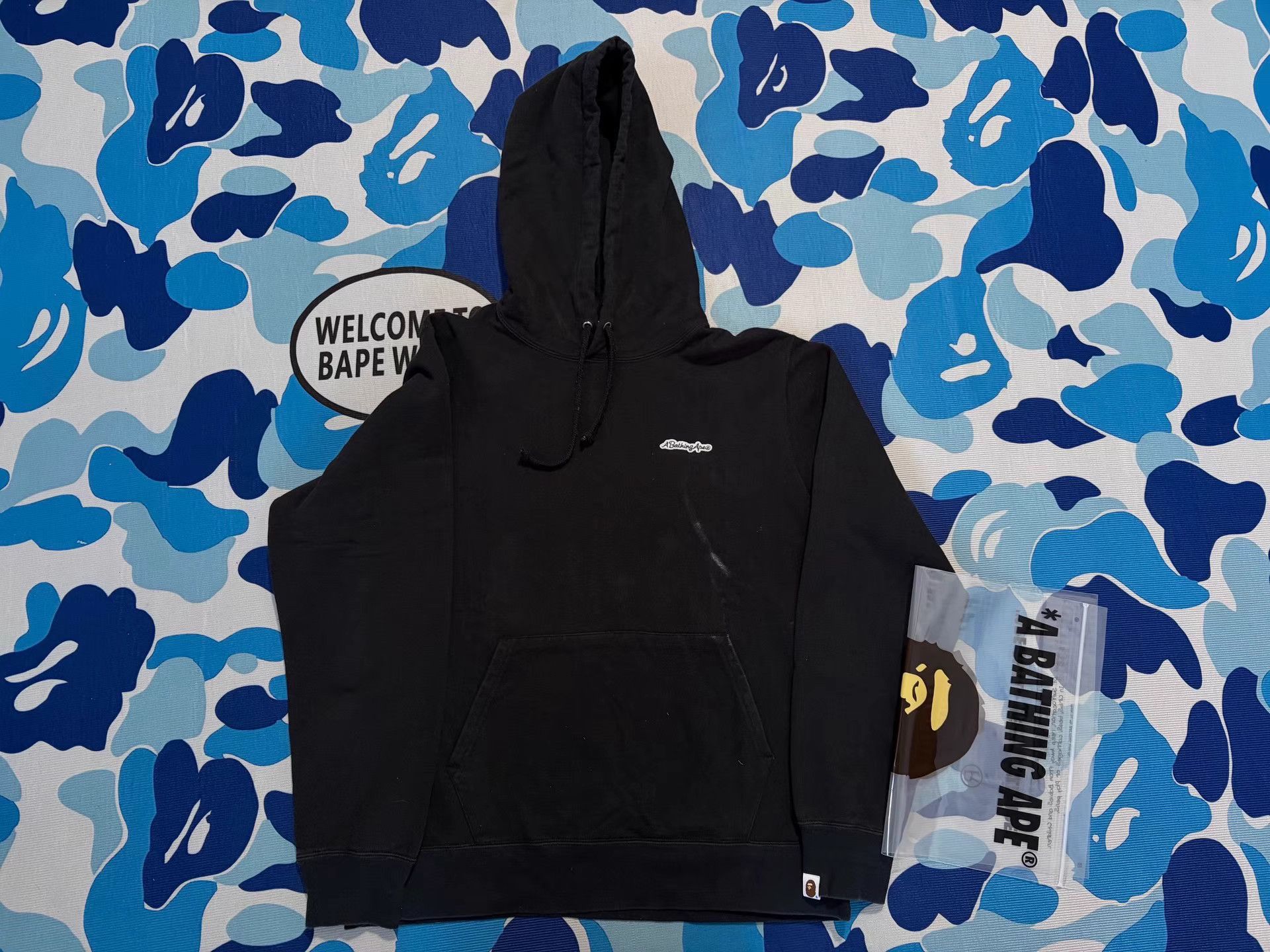 Bape Bape Black Hoodie Size US L / EU 52-54 / 3 - 8 Thumbnail
