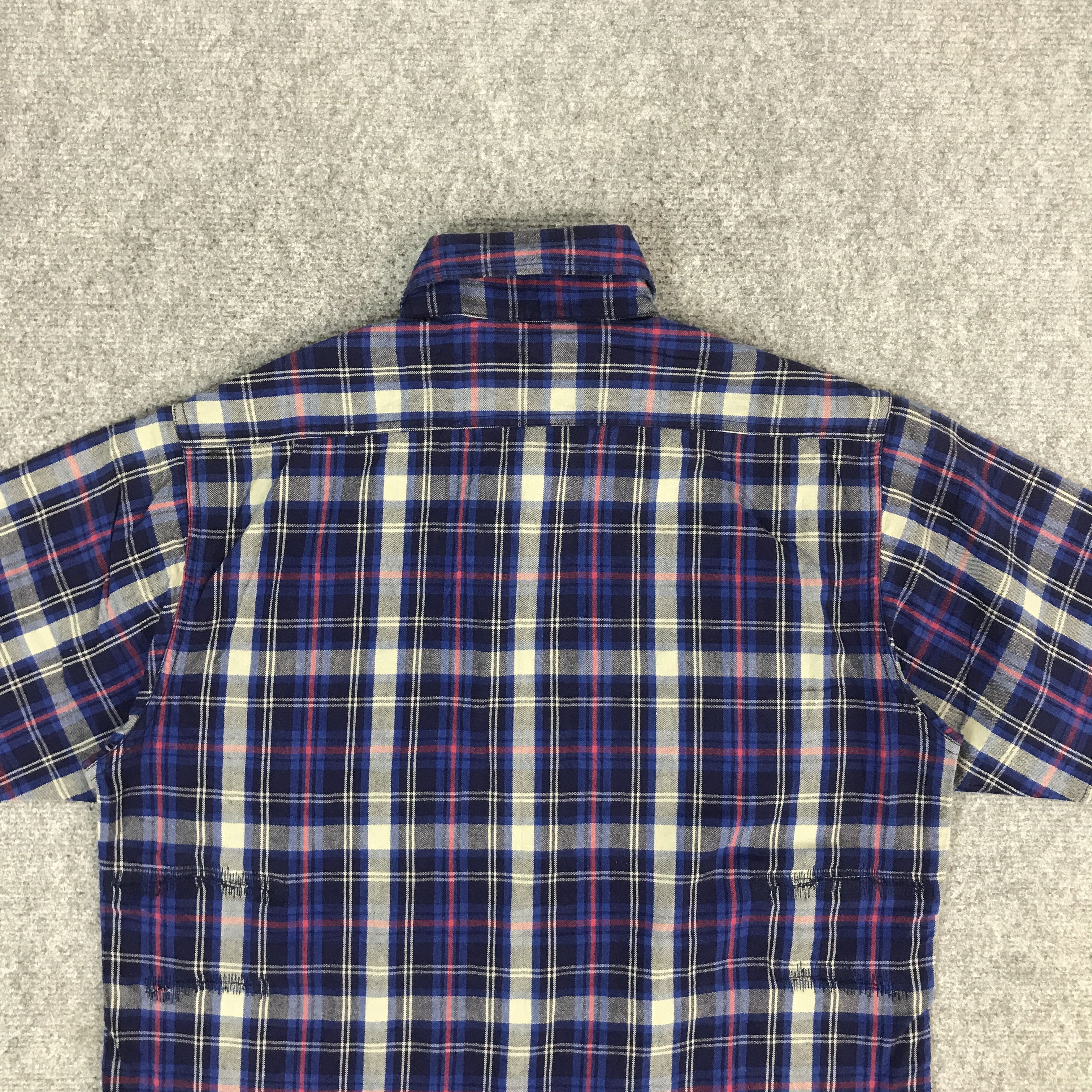 Toyo Enterprises SUGAR CANE TARTAN DESIGN BUTTON UP SHIRTS Size US M / EU 48-50 / 2 - 4 Thumbnail