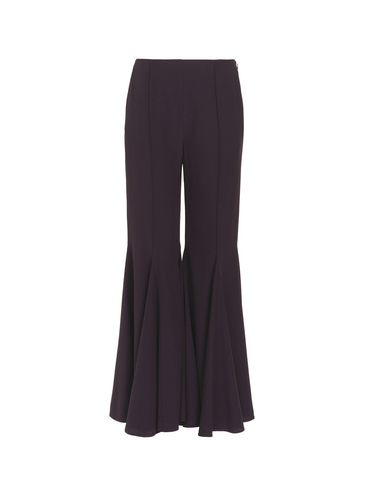 o1loc1c11125 Trousers in Deep Purple