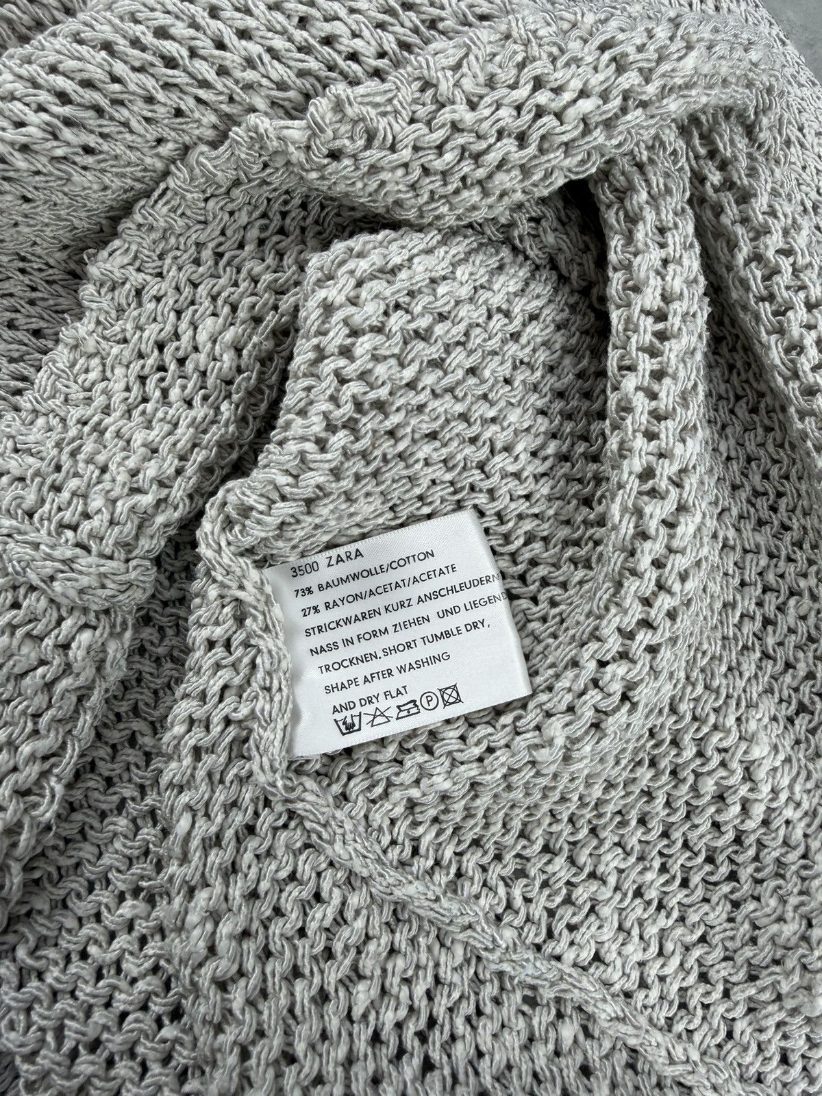 Annette Gortz Annette Gortz Knit Sweater Grey V Neck Size M Size M / US 6-8 / IT 42-44 - 8 Thumbnail