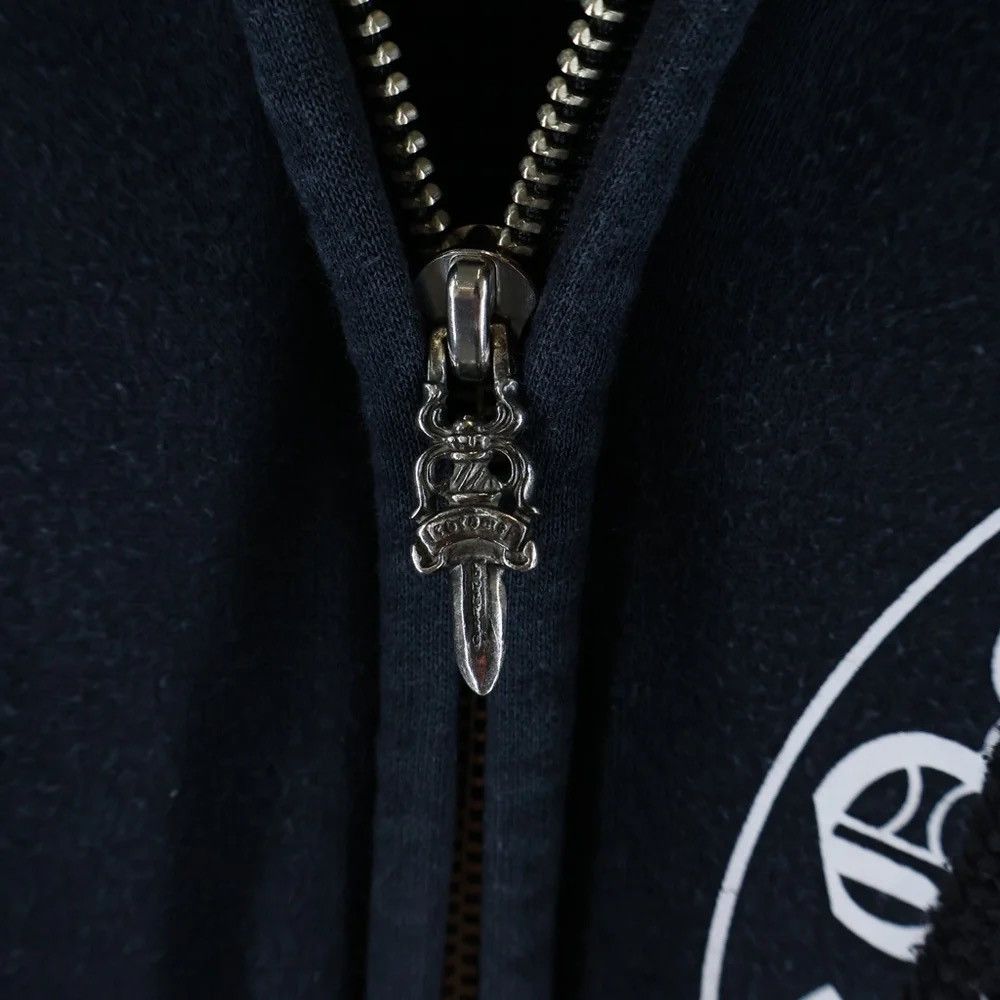Chrome Hearts Chrome Hearts Horseshoe Thermal Zip Hoodie size M Size US M / EU 48-50 / 2 - 4 Thumbnail