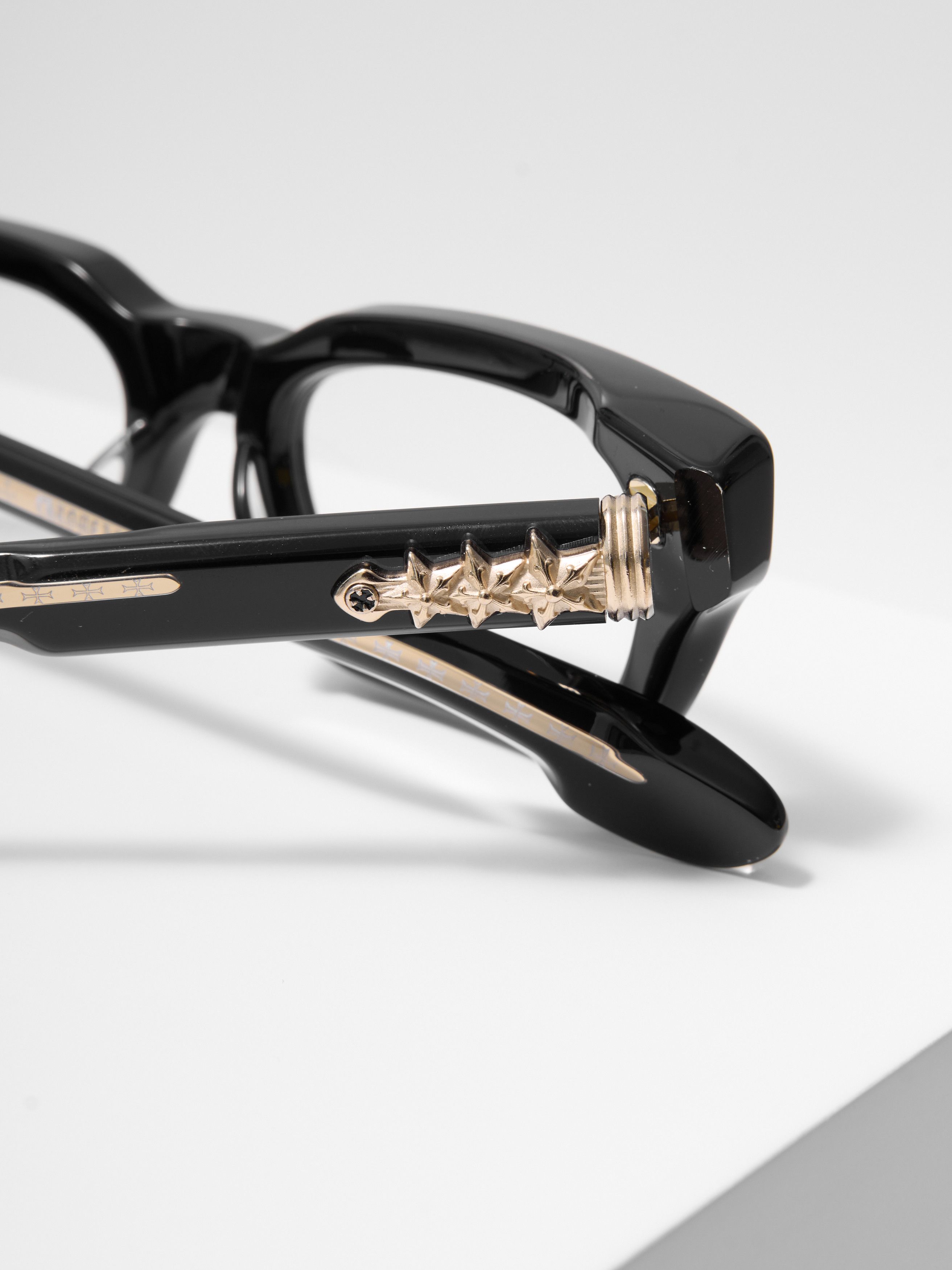 Chrome Hearts CHROME HEARTS ASSTRAORDINAIRE - A BLACK - 18K GOLD PLATED Size ONE SIZE - 11 Thumbnail