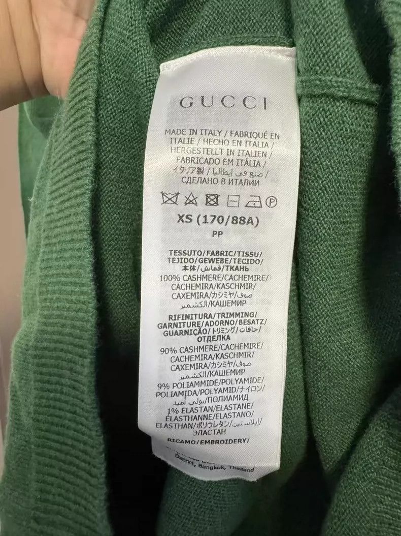 Gucci Gucci Dark green sweater Size US XS / EU 42 / 0 - 4 Thumbnail