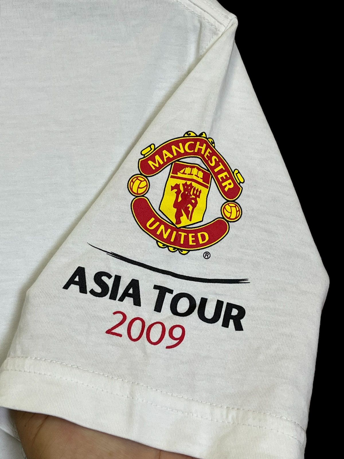 Nike VINTAGE Y2K NIKE MANCHESTER UNITED ASIA TOUR 2009 T SHIRT Size US M / EU 48-50 / 2 - 7 Thumbnail