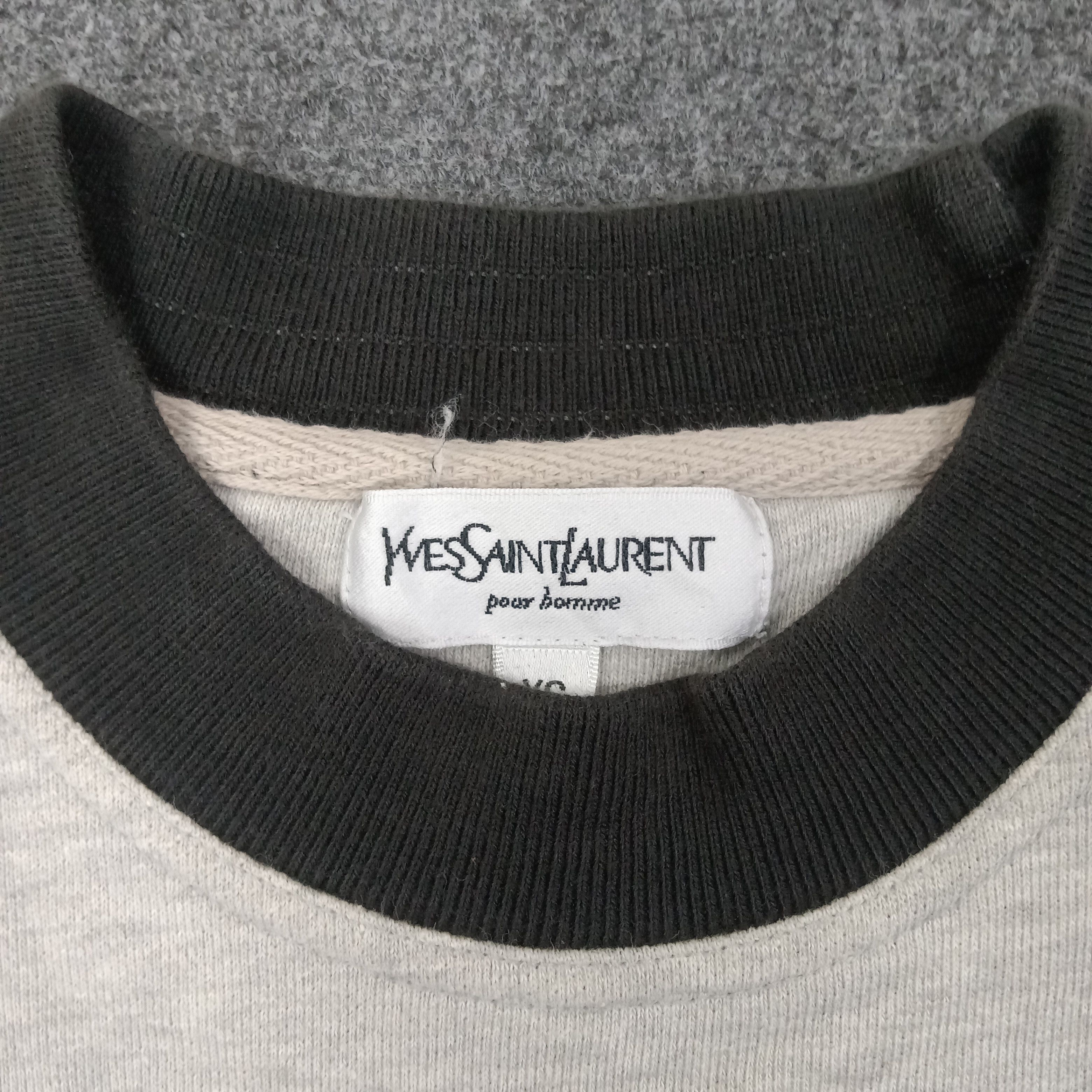 Yves Saint Laurent Yves Saint Laurent Italian Brand Sweatshirt C250N13 Size US S / EU 44-46 / 1 - 3 Thumbnail