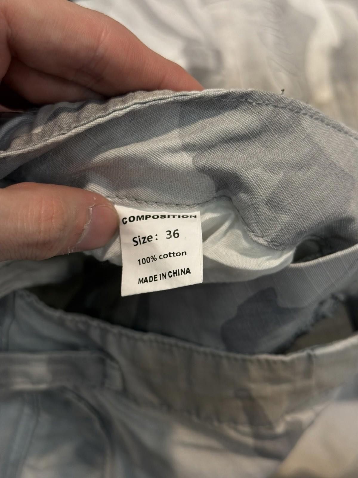 Vale Vale VA-1 White Camo Cargo Sweatpants Size (36) NEW Baggy Size US 36 / EU 52 - 9 Thumbnail