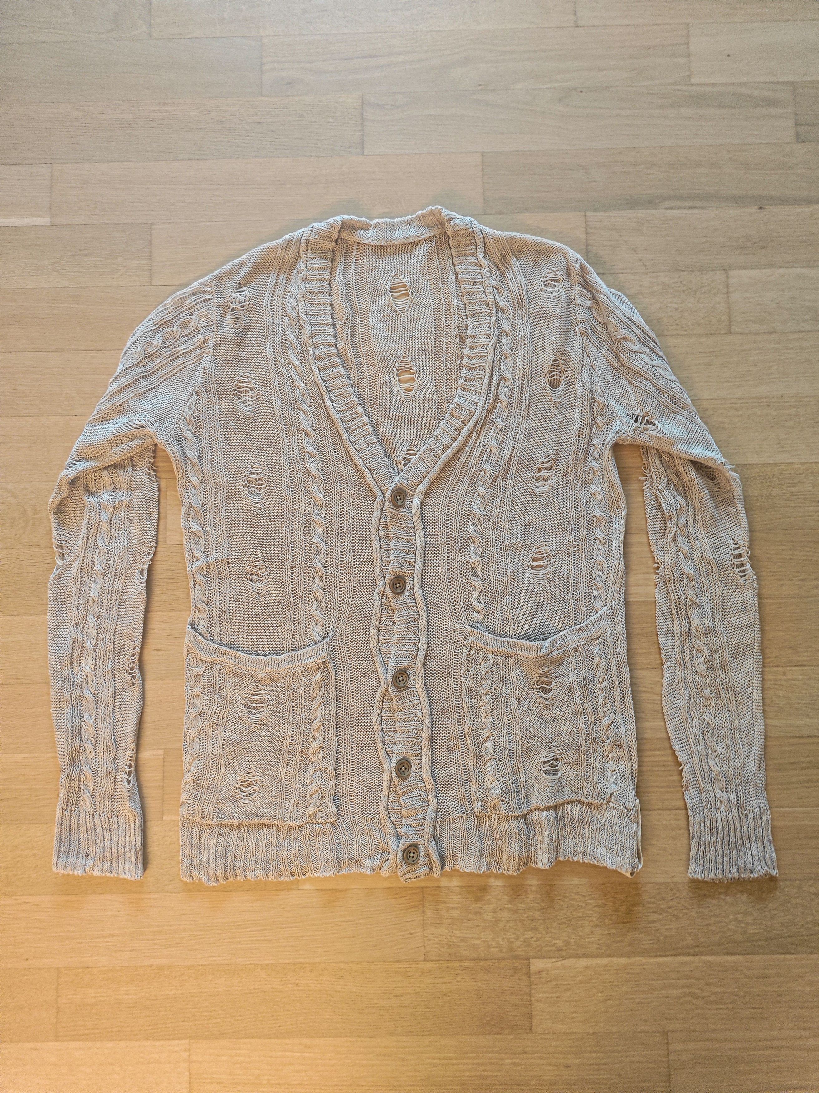 Isamu Katayama Backlash × Japanese Brand Isamu Katayama Backlash Linen Cardigan Size US M / EU 48-50 / 2 - 1 Thumbnail