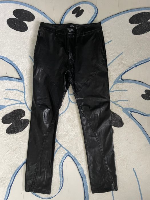 Archival Clothing Jaded London Opium Style Leather Pants
