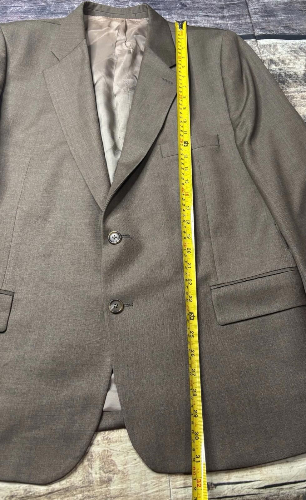 Lauren Ralph Lauren Lauren Ralph Lauren Blazer Jacket Mens 42R Wool Cashmere Size 42R - 12 Thumbnail