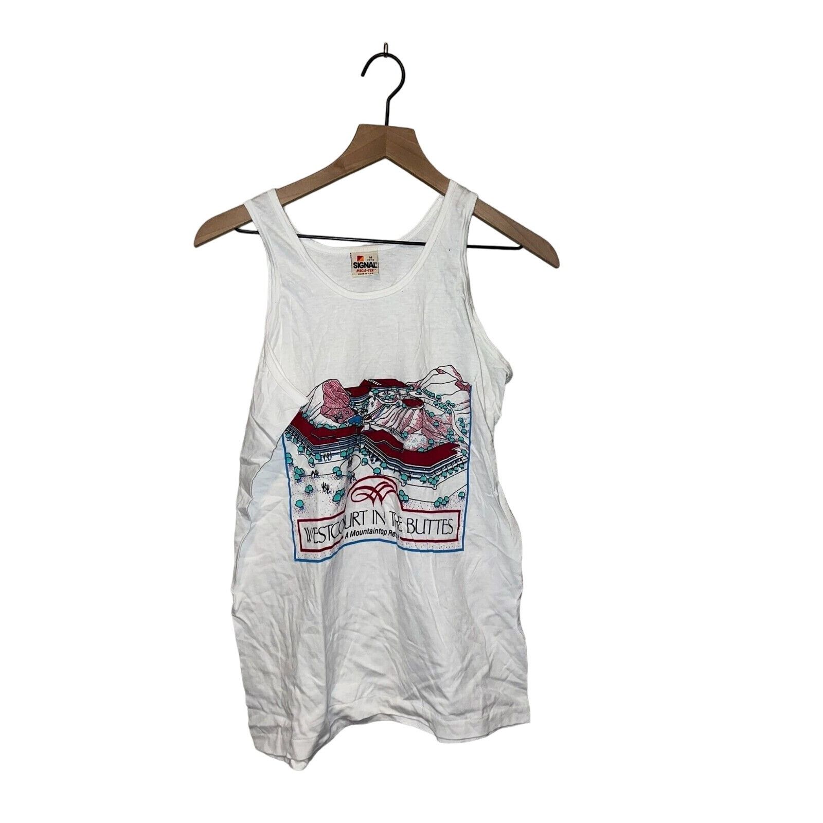 Signal Sport Vintage Westcourt In The Buttes Shirt Mountaintop 1980s M Size US M / EU 48-50 / 2 - 1 Thumbnail