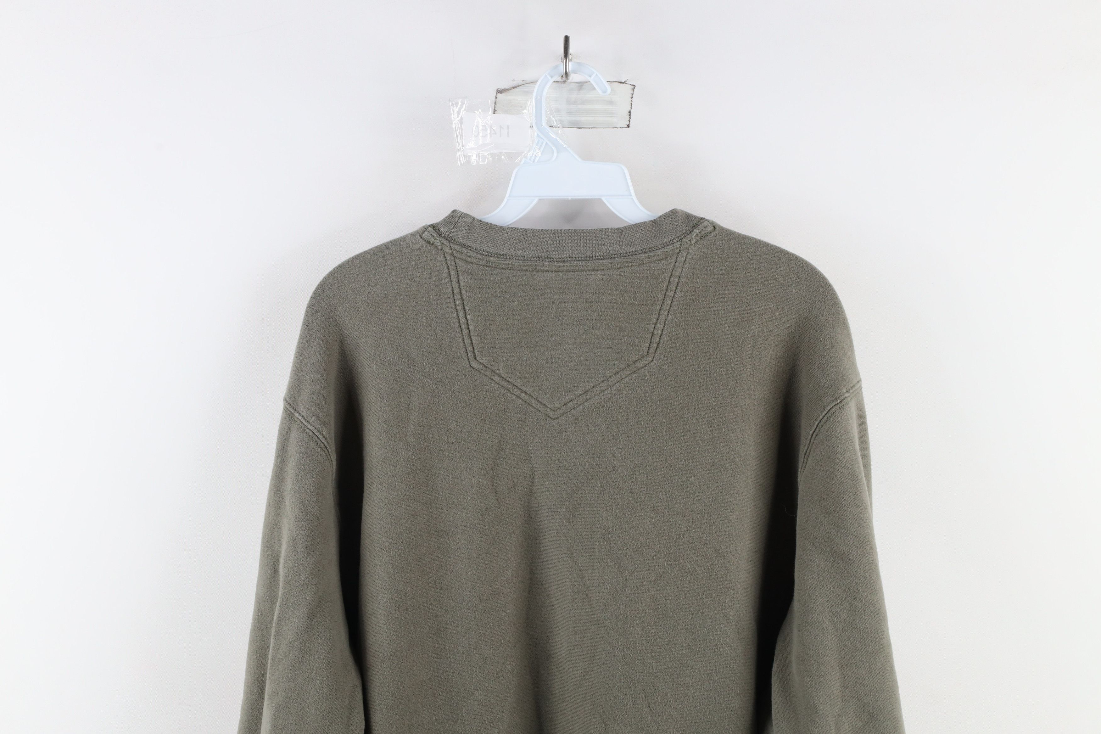 Eddie Bauer × Vintage Vintage Eddie Bauer Block Letter Crewneck Sweatshirt Green Size US XL / EU 56 / 4 - 8 Thumbnail