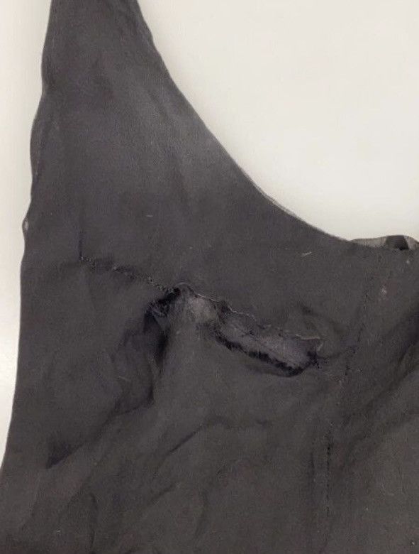 If Six Was Nine If Six Was Nine Half Moom Silk Gilet Black Size L / US 10 / IT 46 - 5 Thumbnail