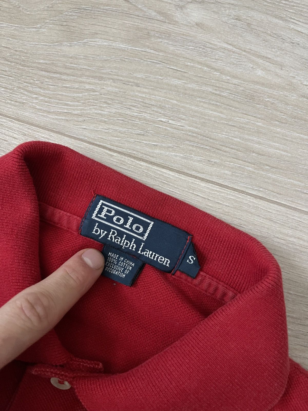 Polo Ralph Lauren Polo Ralph Lauren Classic Red Pique Polo Shirt S Size US S / EU 44-46 / 1 - 5 Thumbnail