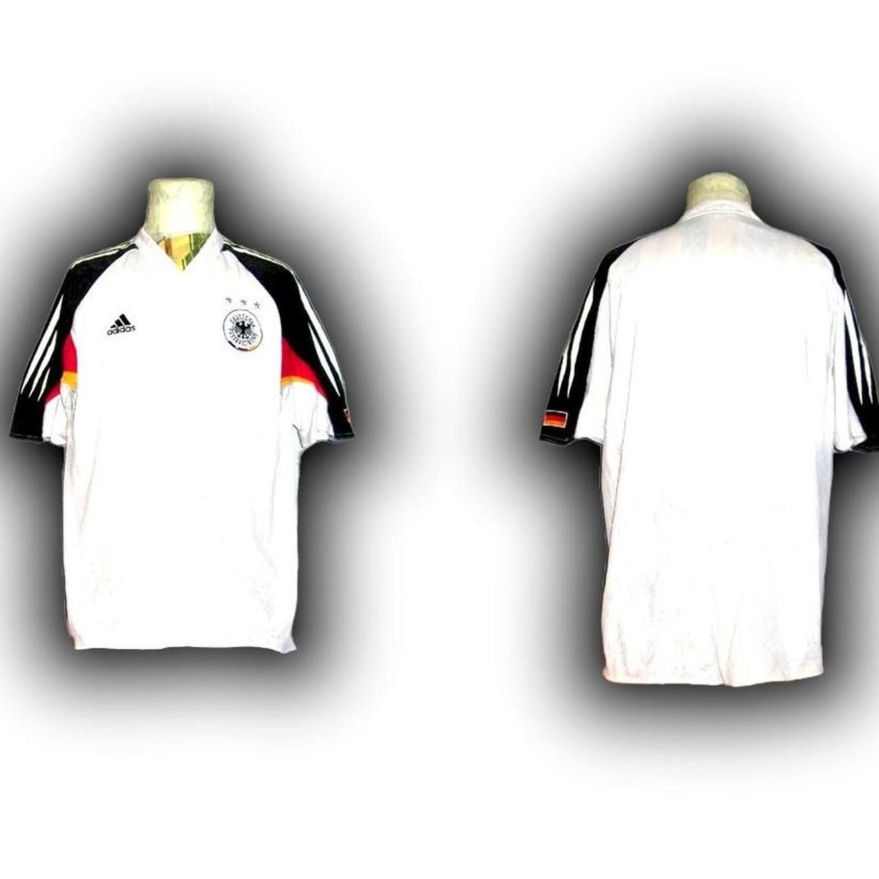 Adidas Germany 2004 2005 Home Shirt Jersey Size US XL / EU 56 / 4 - 3 Thumbnail