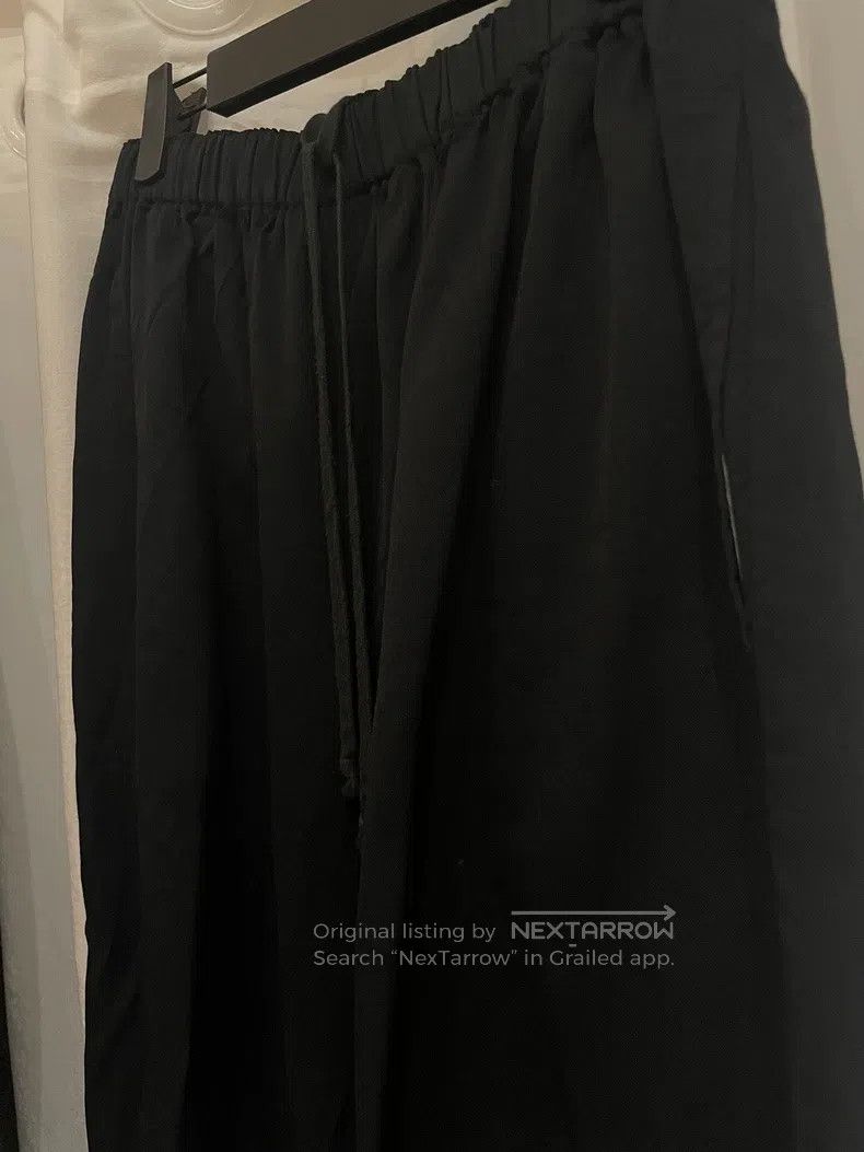 Comme des Garcons Comme Des Garcons size XS Black drawstring wide-leg pants Size 24" / US 00 / IT 34 - 2 Thumbnail