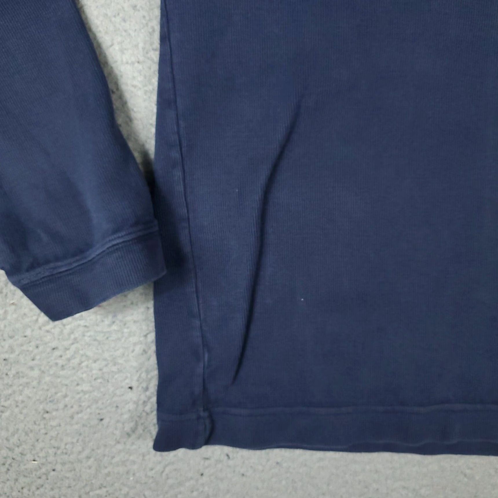 Ralph Lauren Ralph Lauren Blue XL Mens Sweater 1/4 Zip Pullover Knit Top Casual Size US XL / EU 56 / 4 - 4 Thumbnail