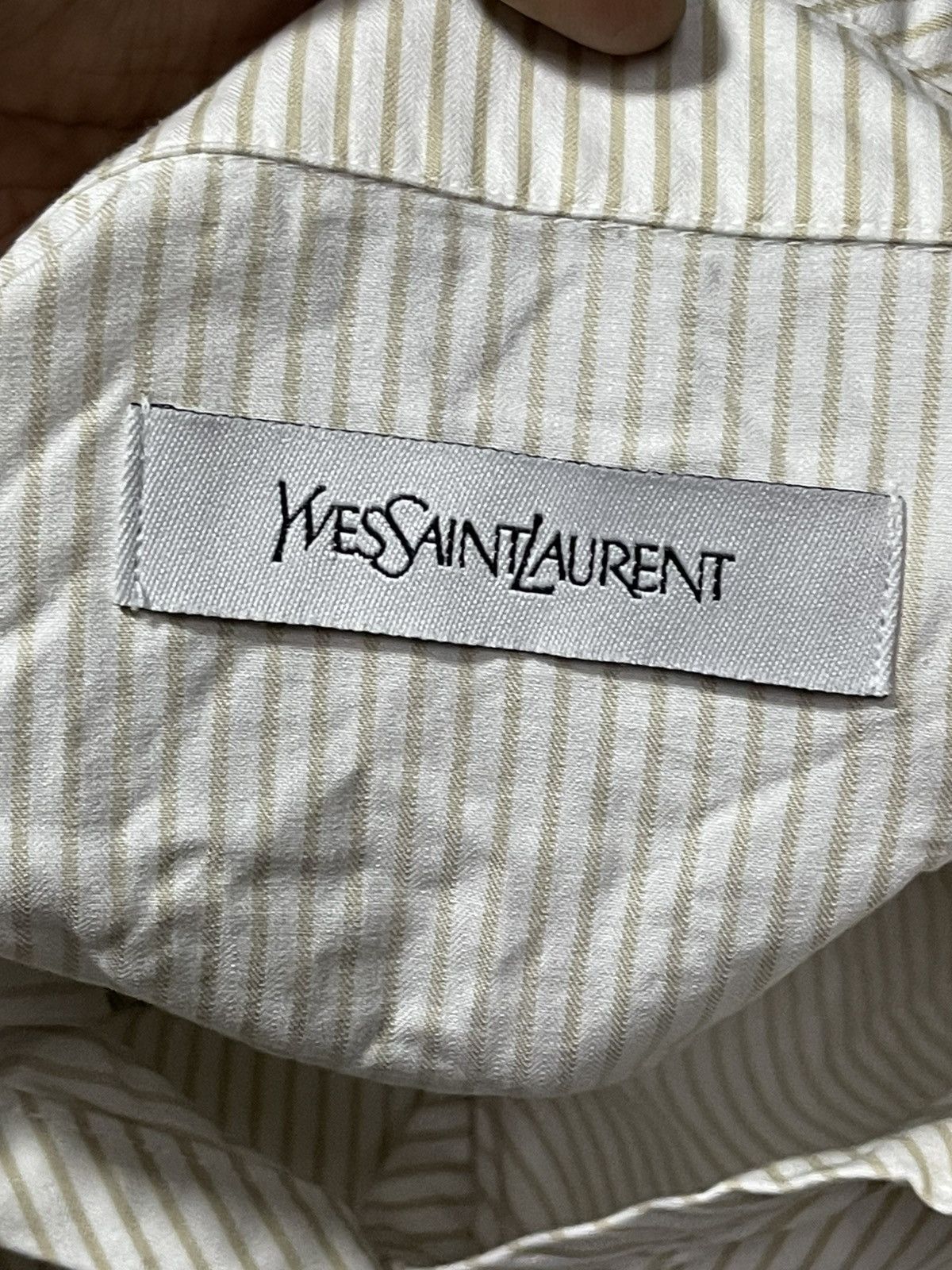 Yves Saint Laurent Yves Saint Laurent Button Up Shirt Size US M / EU 48-50 / 2 - 5 Thumbnail