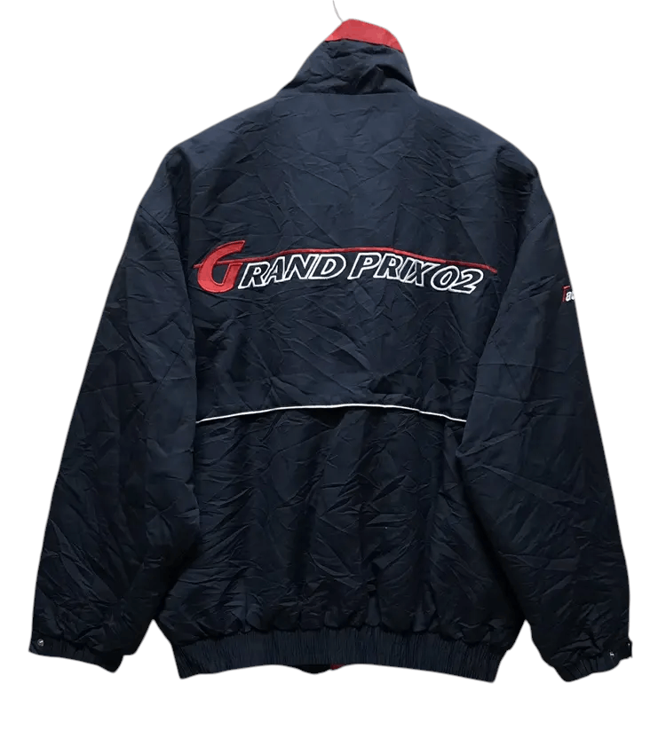 Japanese Brand Vintage Keirin Grand Prix 02 Tachikawa Jackets Size US L / EU 52-54 / 3 - 3 Thumbnail