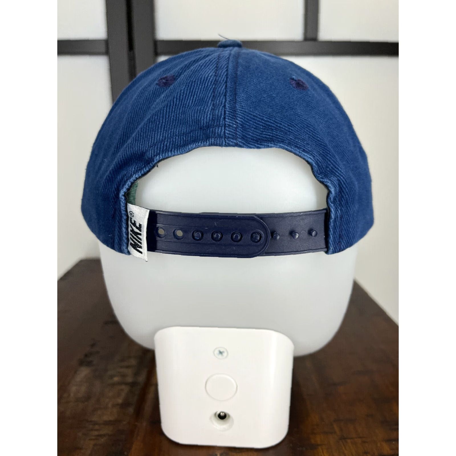 Nike Nike Hat Cap Snap Back Adult One Size Blue 100% Cotton Outdoors Twill Swoosh Casual Size ONE SIZE - 6 Thumbnail