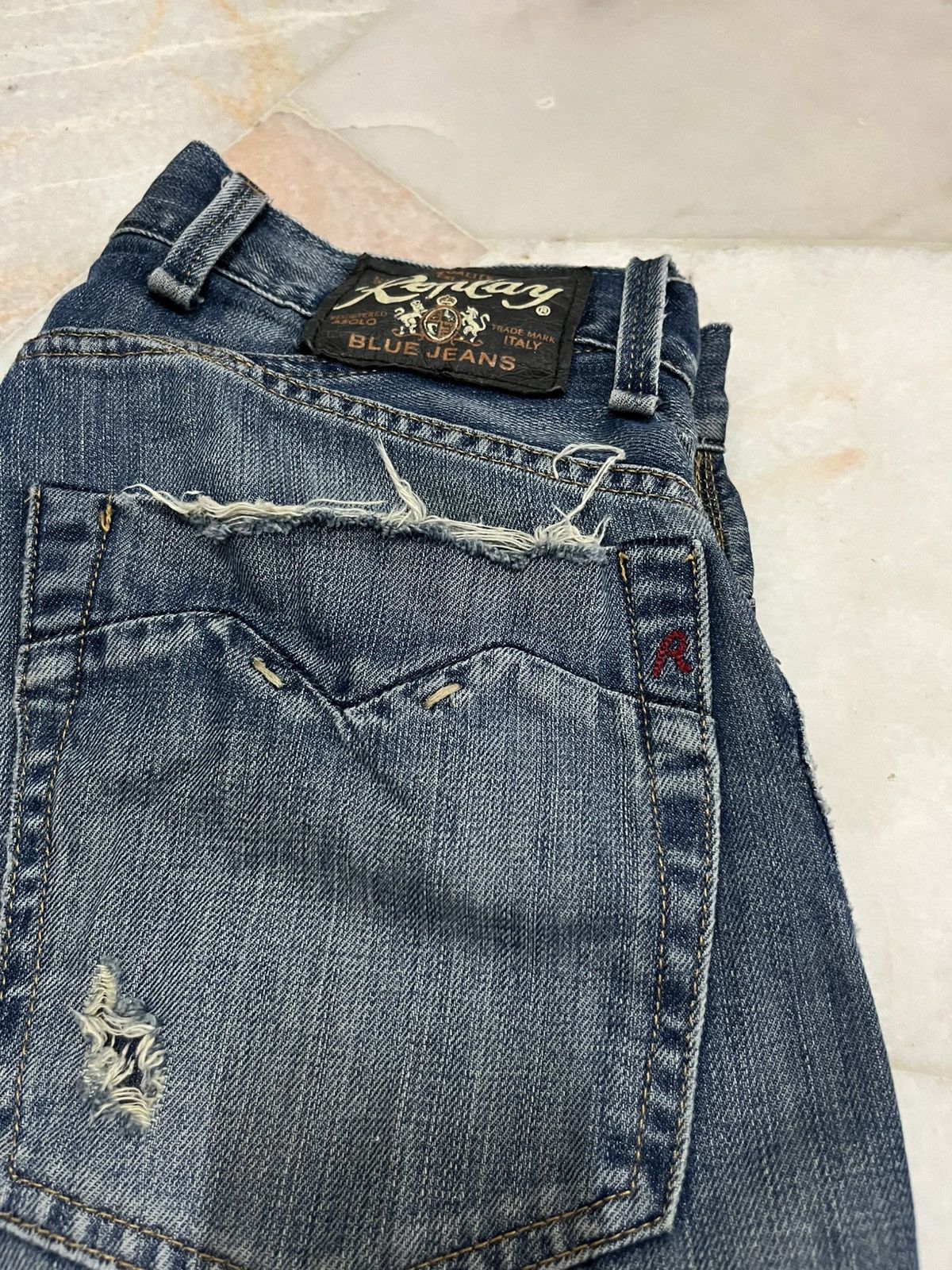 Replay REPLAY JEANS DISTRESSED Size US 33 - 24 Thumbnail