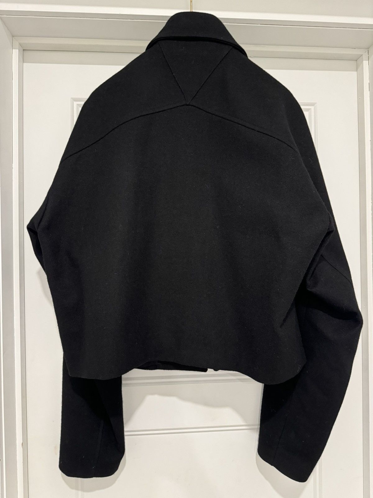 Bottega Veneta Bottega Veneta Felted Wool Cropped Jacket Size US M / EU 48-50 / 2 - 8 Thumbnail