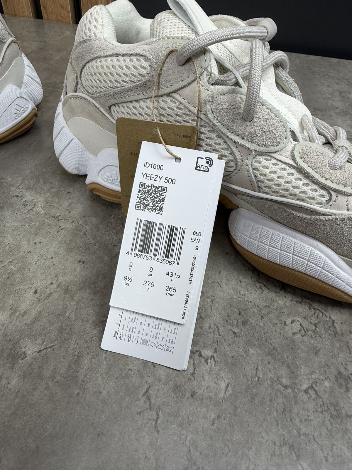 Adidas Adidas Yeezy 500 Stone Taupe Size US 9.5 Size US 9.5 / EU 42-43 - 9 Thumbnail