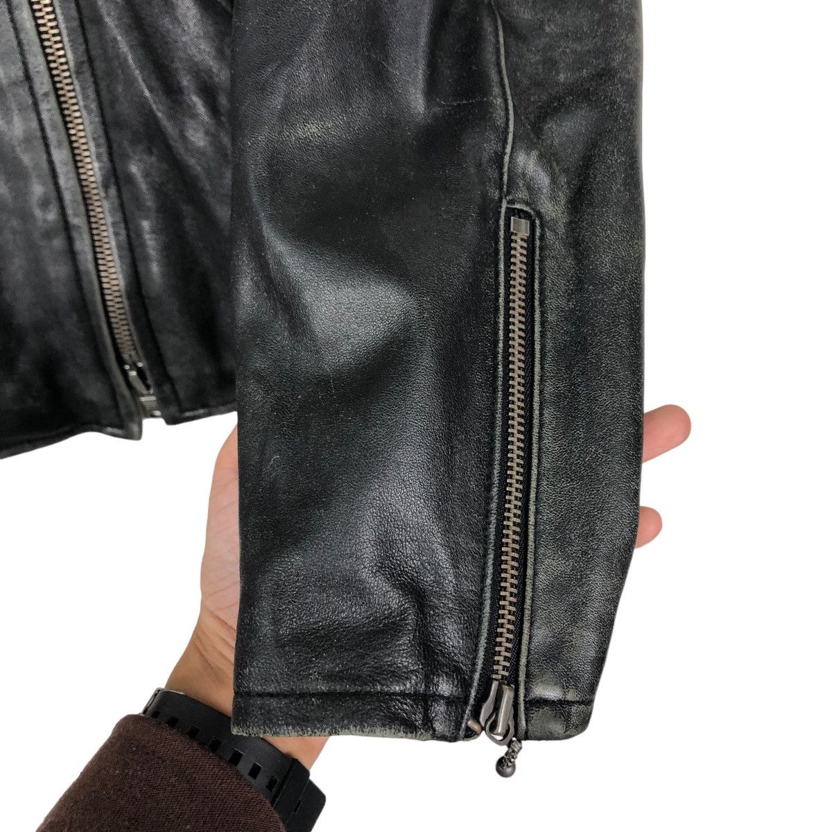 Japanese Brand 🔥Vintage Soft Leather Biker Jacket Analogue Japan Made Size US M / EU 48-50 / 2 - 11 Thumbnail