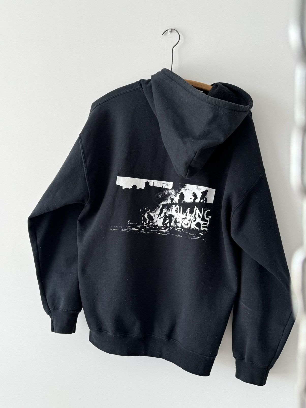 Band Tees Vintage 00s Killing Joke ‘Requiem’ Band Navy Hoodie Size US L / EU 52-54 / 3 - 4 Thumbnail