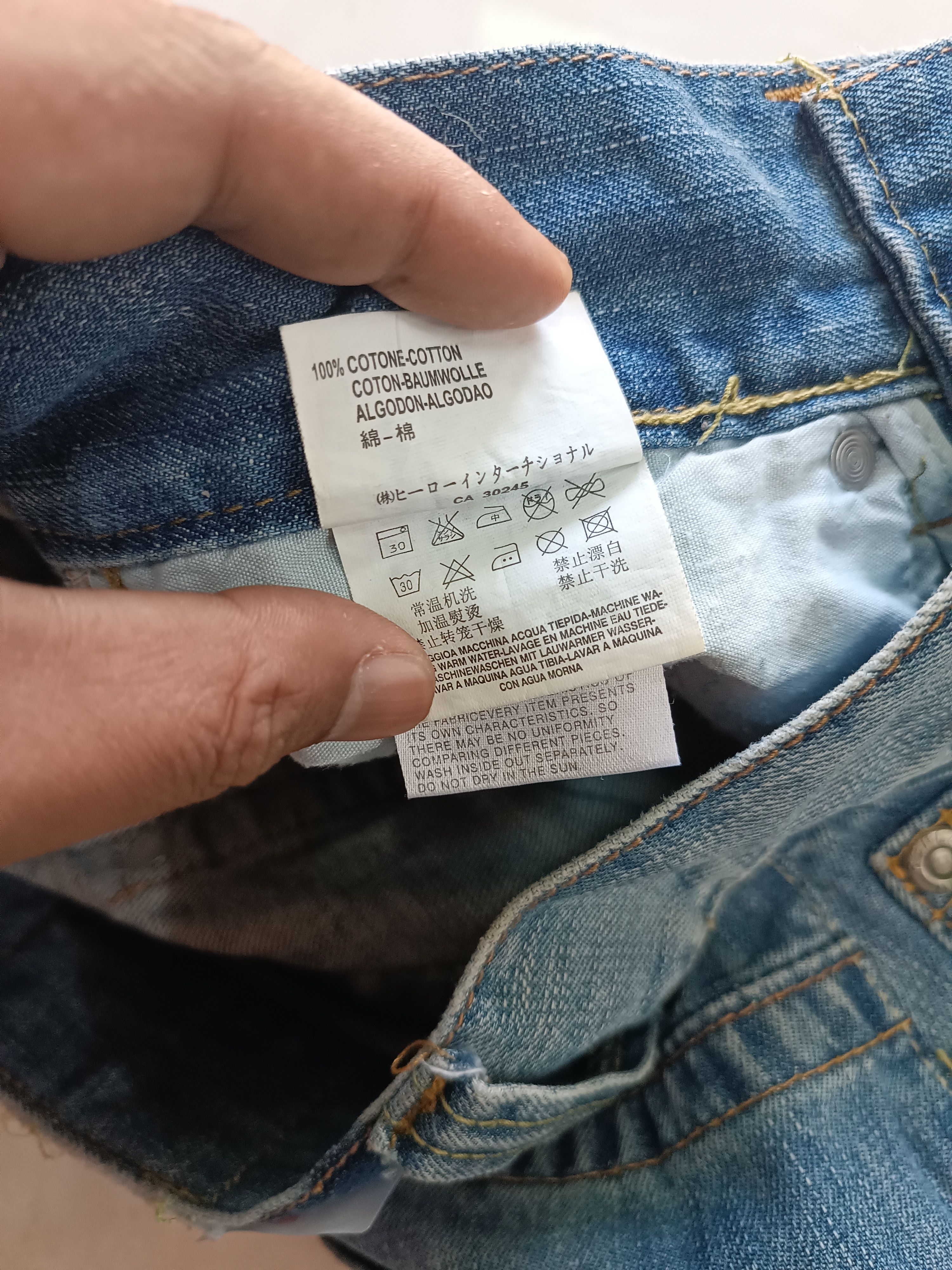 Replay × Vintage vintage replay distressed denim Size US 28 / EU 44 - 13 Thumbnail