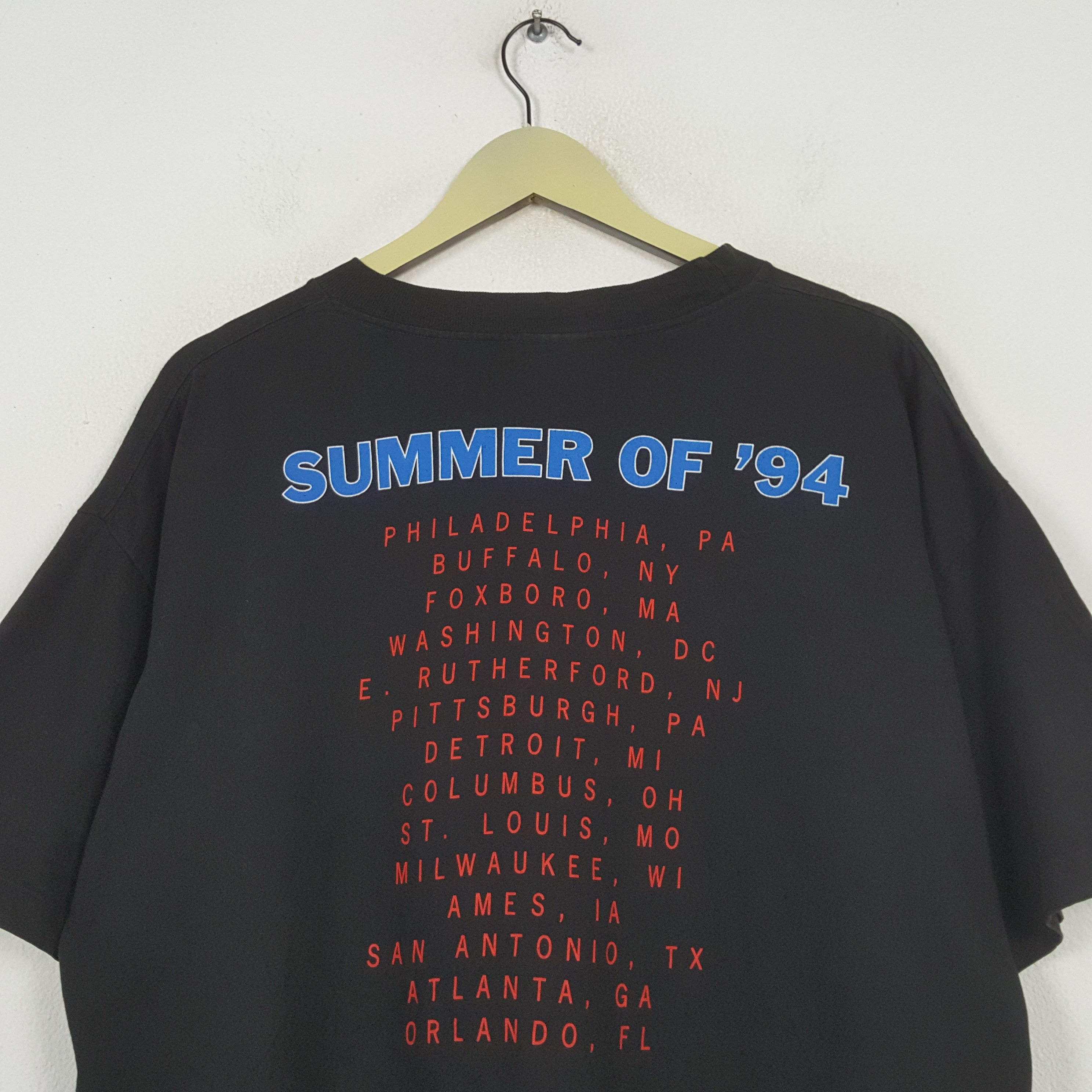 Band Tees Vintage 1994 Billy Joey / Eliton John T-shirt Size US XL / EU 56 / 4 - 4 Thumbnail