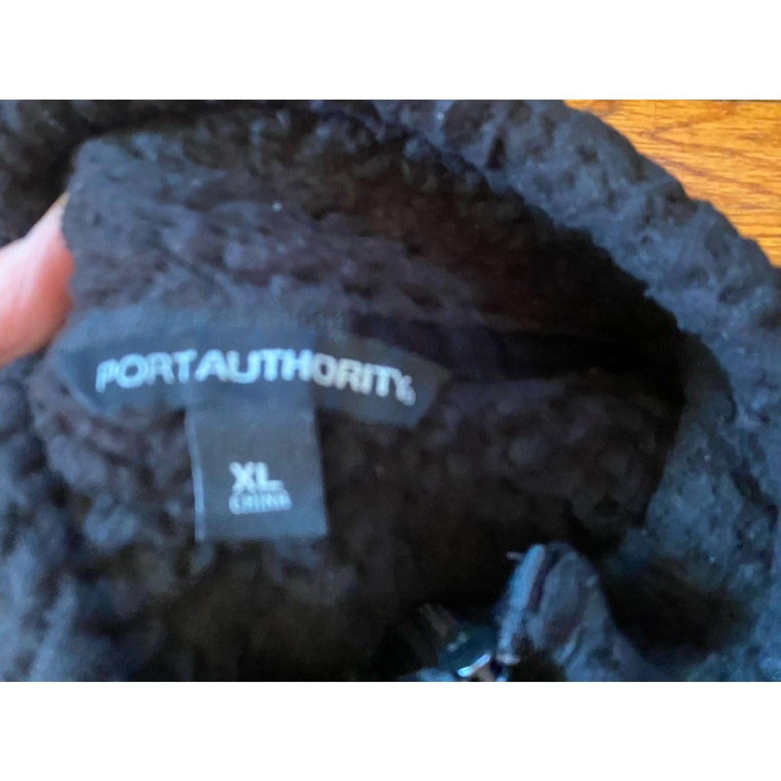 Port Authority Frito Black Sherpa Pullover Sweatshirt Women’s Men’s XL Size XL / US 12-14 / IT 48-50 - 2 Thumbnail