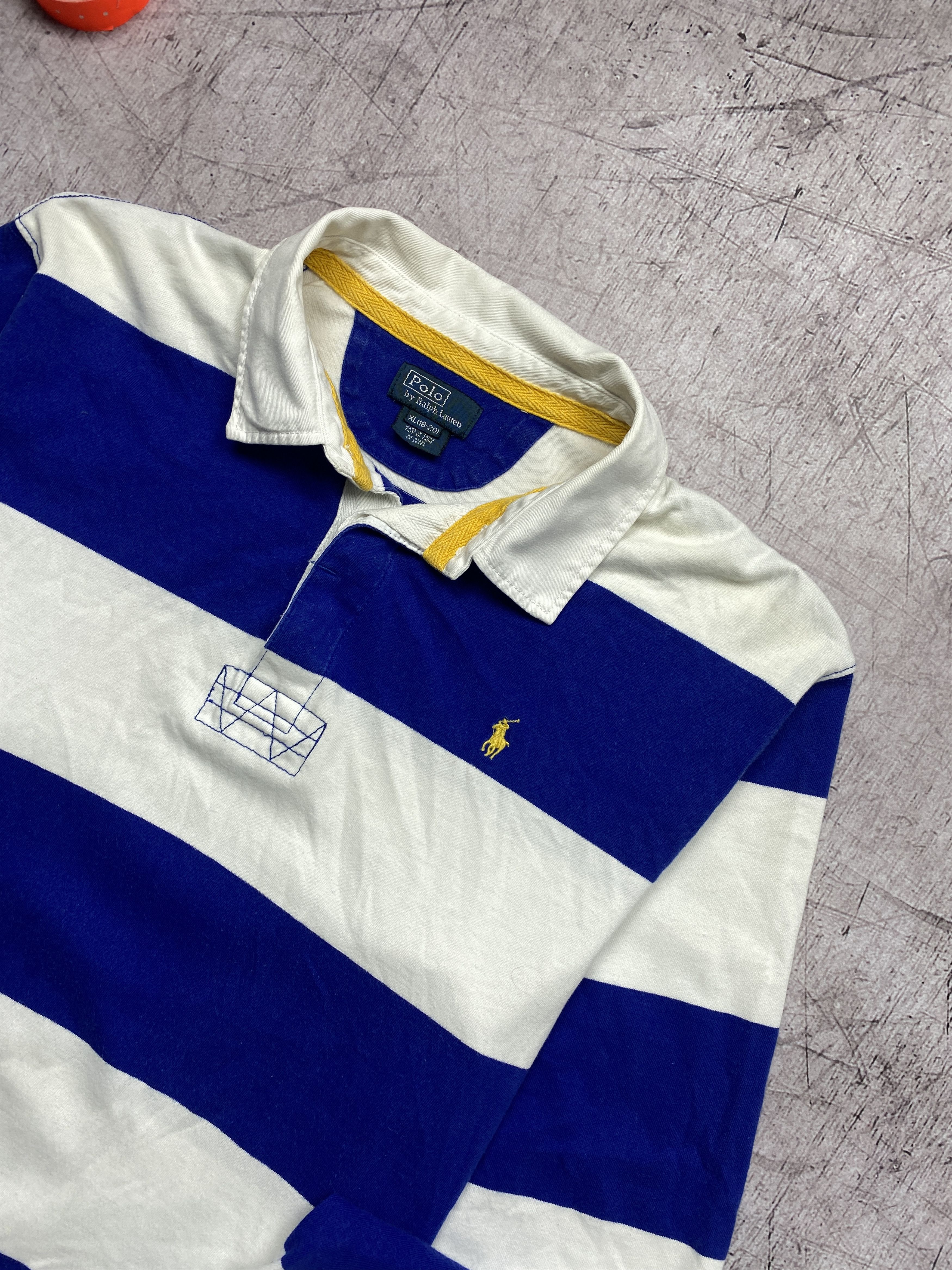 Polo Ralph Lauren Polo Ralph Lauren Vintage rugby long sleeve polo shirt Size US S / EU 44-46 / 1 - 2 Thumbnail