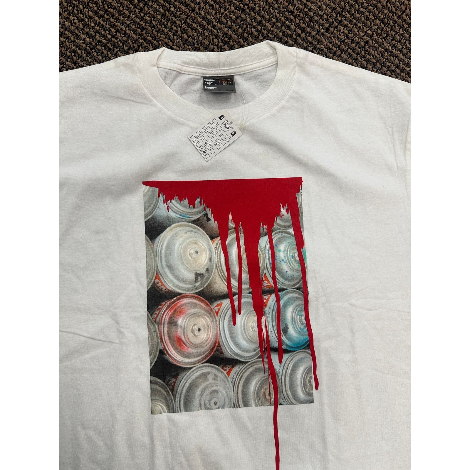 Bape 2002 Bape x Aoyama x Stash 'Gallery Exhibition' Tee~sizeXL Size US XL / EU 56 / 4 - 2 Thumbnail