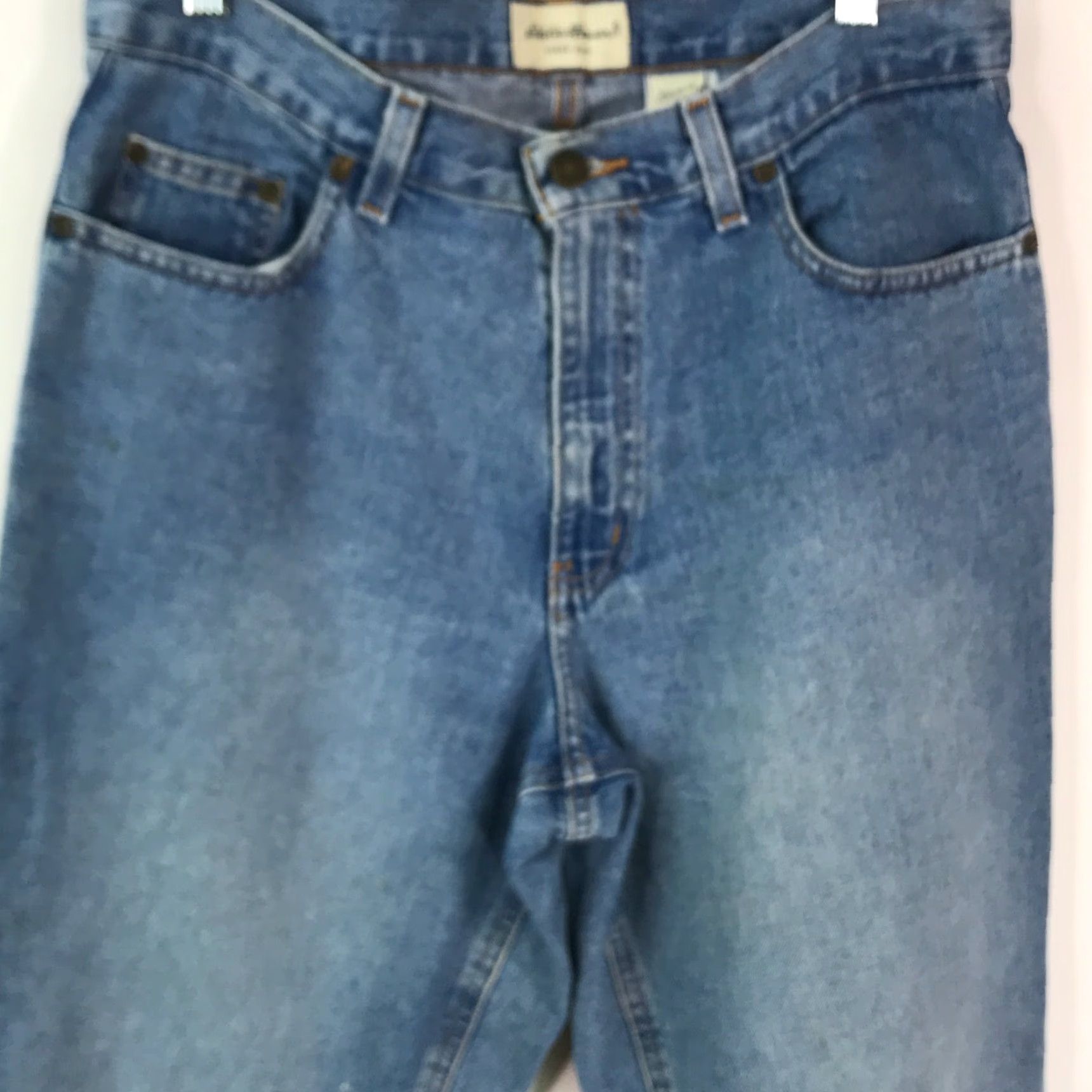 Eddie Bauer Eddie Bauer Since 1920 Womens Mid Rise Straight Blue Denim Capri Jeans Size 10 Size 32" / US 10 / IT 46 - 3 Thumbnail