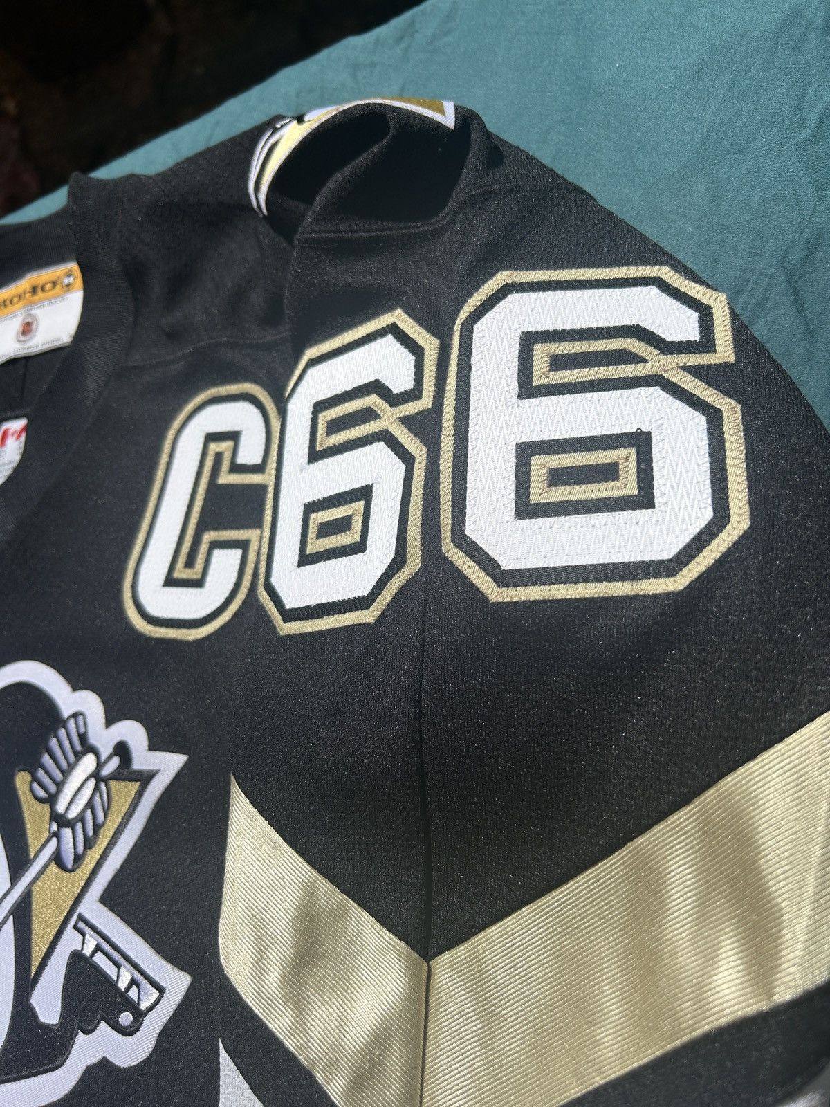 Koho × NHL Koho Pittsburgh Penguins Mario Lemieux NHL Jersey Size US M / EU 48-50 / 2 - 4 Thumbnail