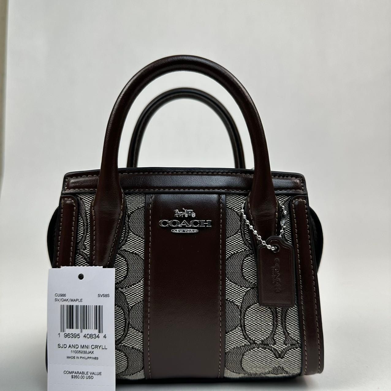 Coach COACH CU986 Andrea Mini Carryall In Signature Jacquard Size ONE SIZE - 7 Thumbnail