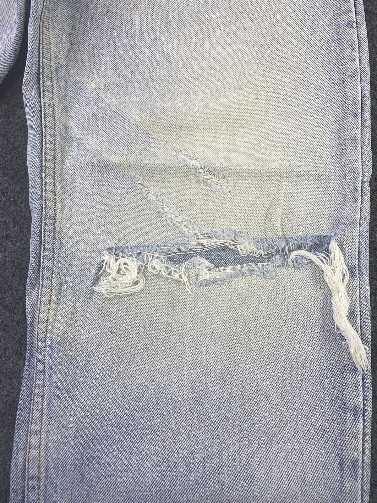 Jean × Levi's × Vintage Vintage Levis 310 Distress Blue Wash Jeans- J925 Size US 34 / EU 50 - 13 Thumbnail