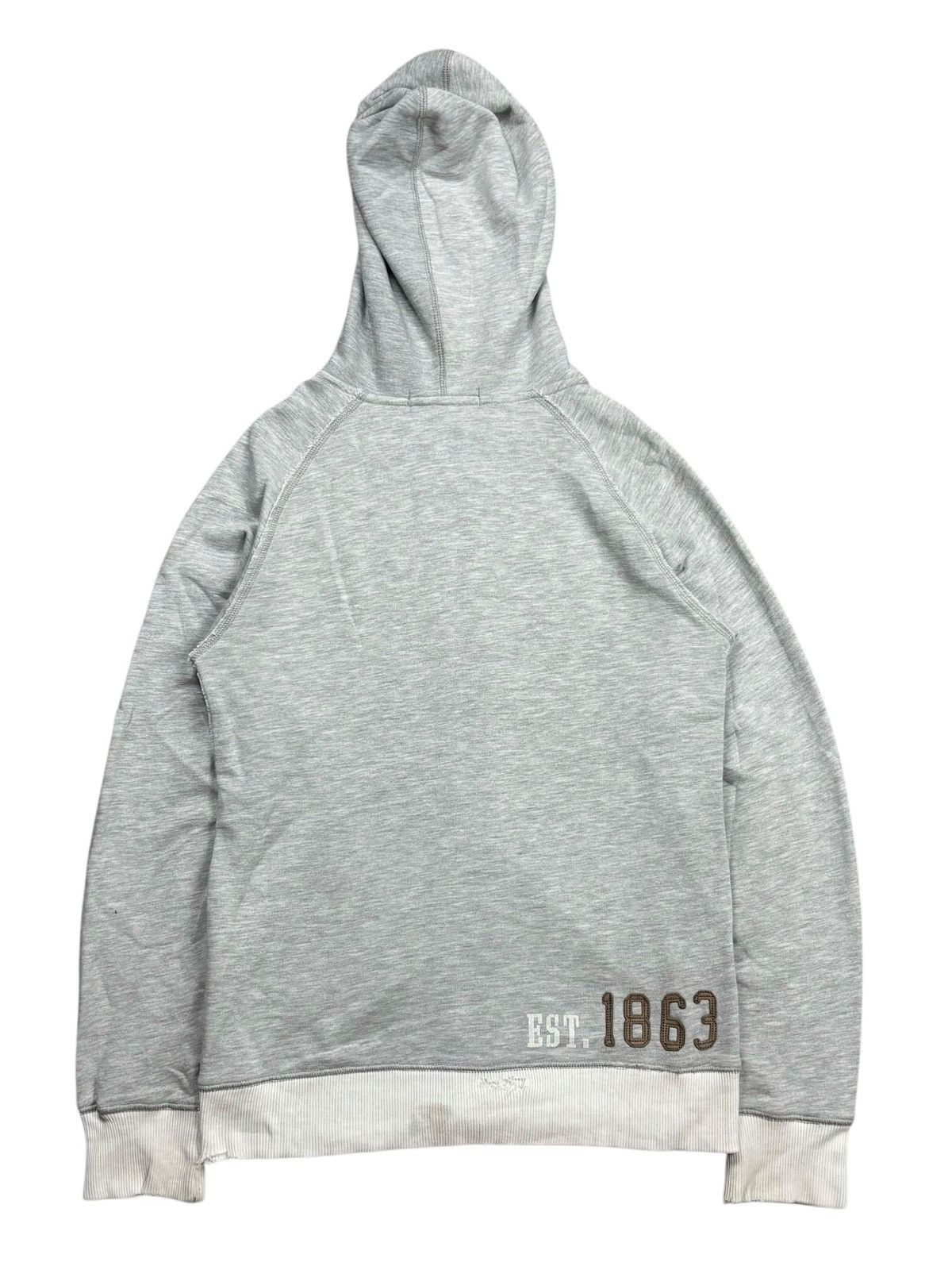 JACKROSE 2000s Jackrose - Abrecombie Style Distressed Zip Hoodie Size US M / EU 48-50 / 2 - 2 Thumbnail
