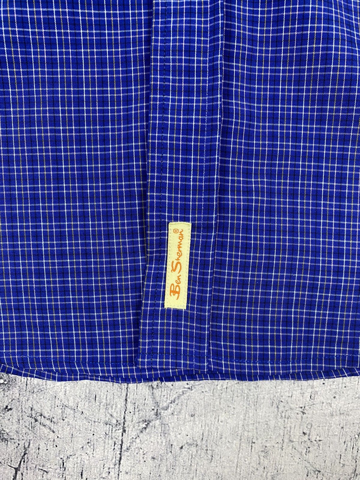 Ben Sherman × Designer NEW Ben Sherman Checked Designer Button Up Shirt Size US M / EU 48-50 / 2 - 5 Thumbnail