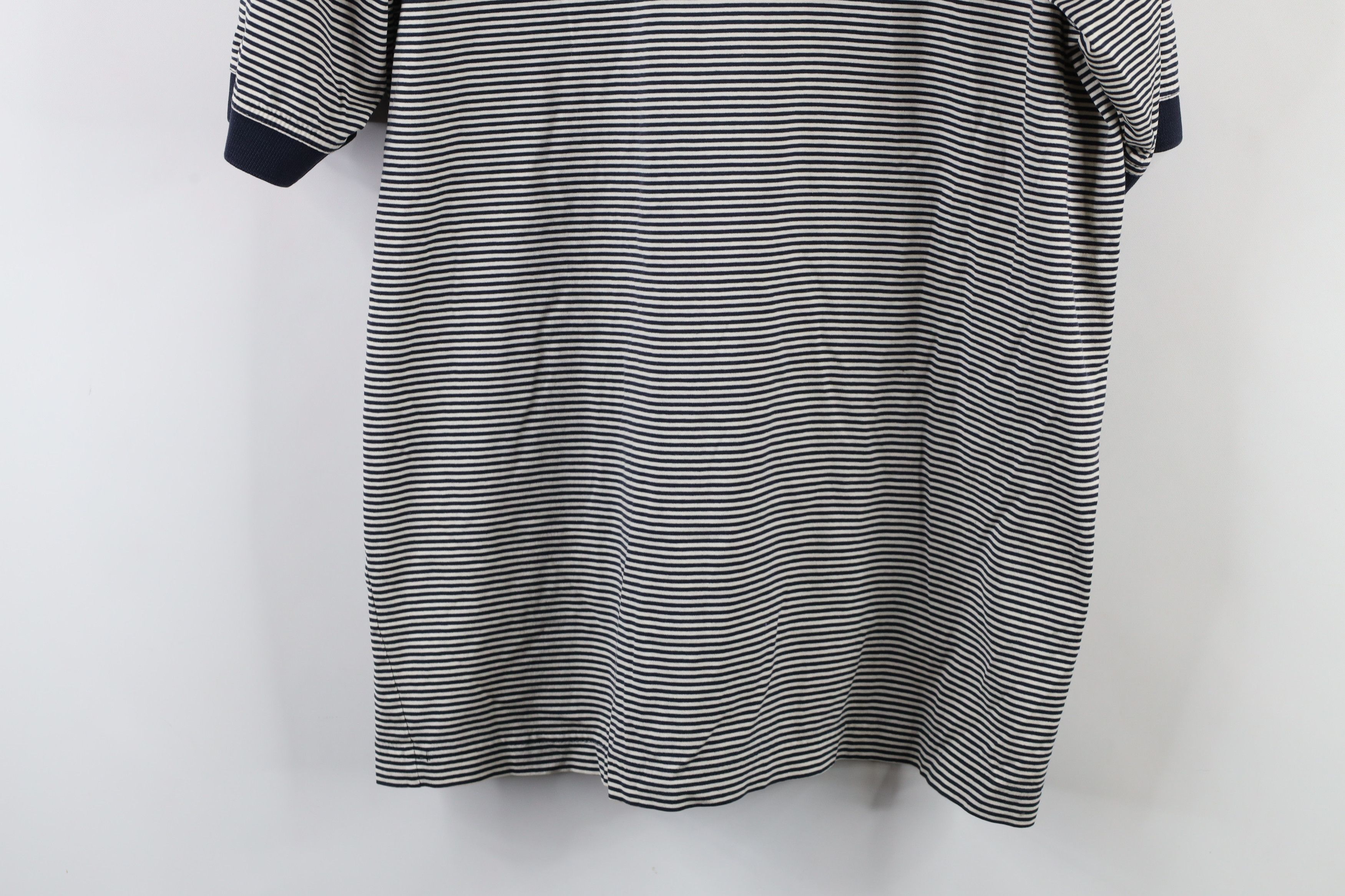 Vintage Vintage 90s Streetwear Striped Collared Polo Shirt Cotton Size US M / EU 48-50 / 2 - 12 Thumbnail