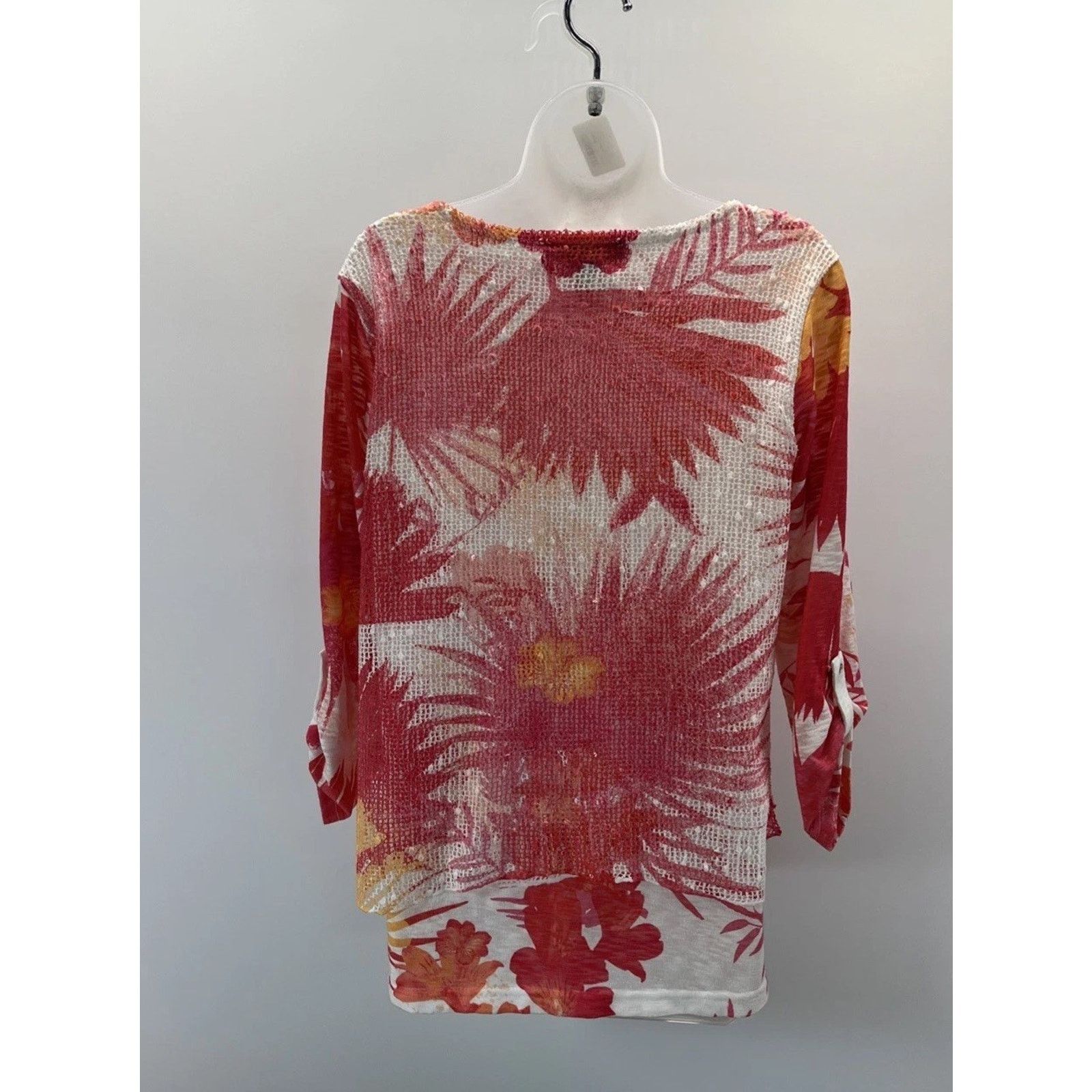 Other ALI MILES Tunic Top Size Small Floral Pastel Lined Size S / US 4 / IT 40 - 4 Thumbnail