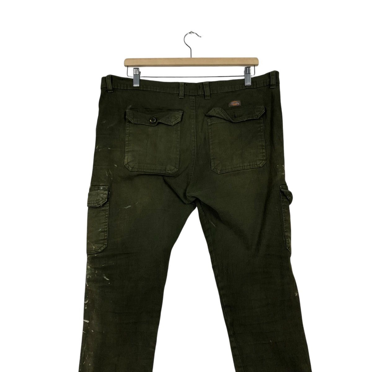 Japanese Brand 🔥VINTAGE WORKER PANTS CARGO PAINT DESIGN DICKIES USA Size US 36 / EU 52 - 12 Thumbnail