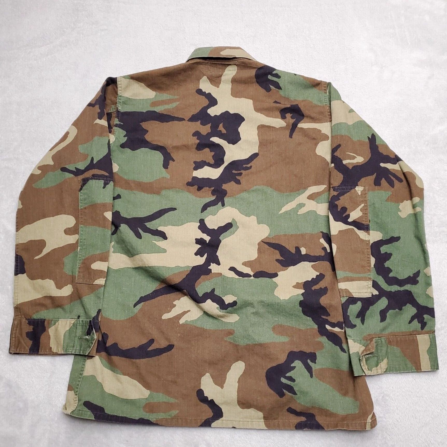 Vintage VINTAGE Woodland Camo Shirt Mens M Long Sleeve Army Military Outdoor Casual Button-Up Size US M / EU 48-50 / 2 - 5 Thumbnail