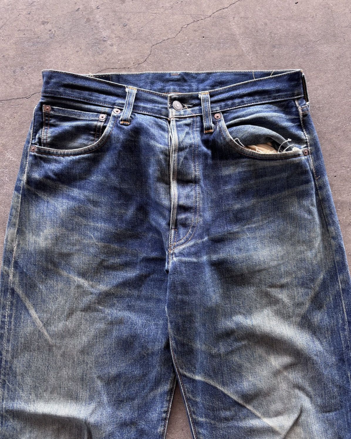 Japanese Brand × Levi's × Vintage Vintage Levi’s Big E 501XX Selvedge Denim Pants Size US 32 / EU 48 - 3 Thumbnail