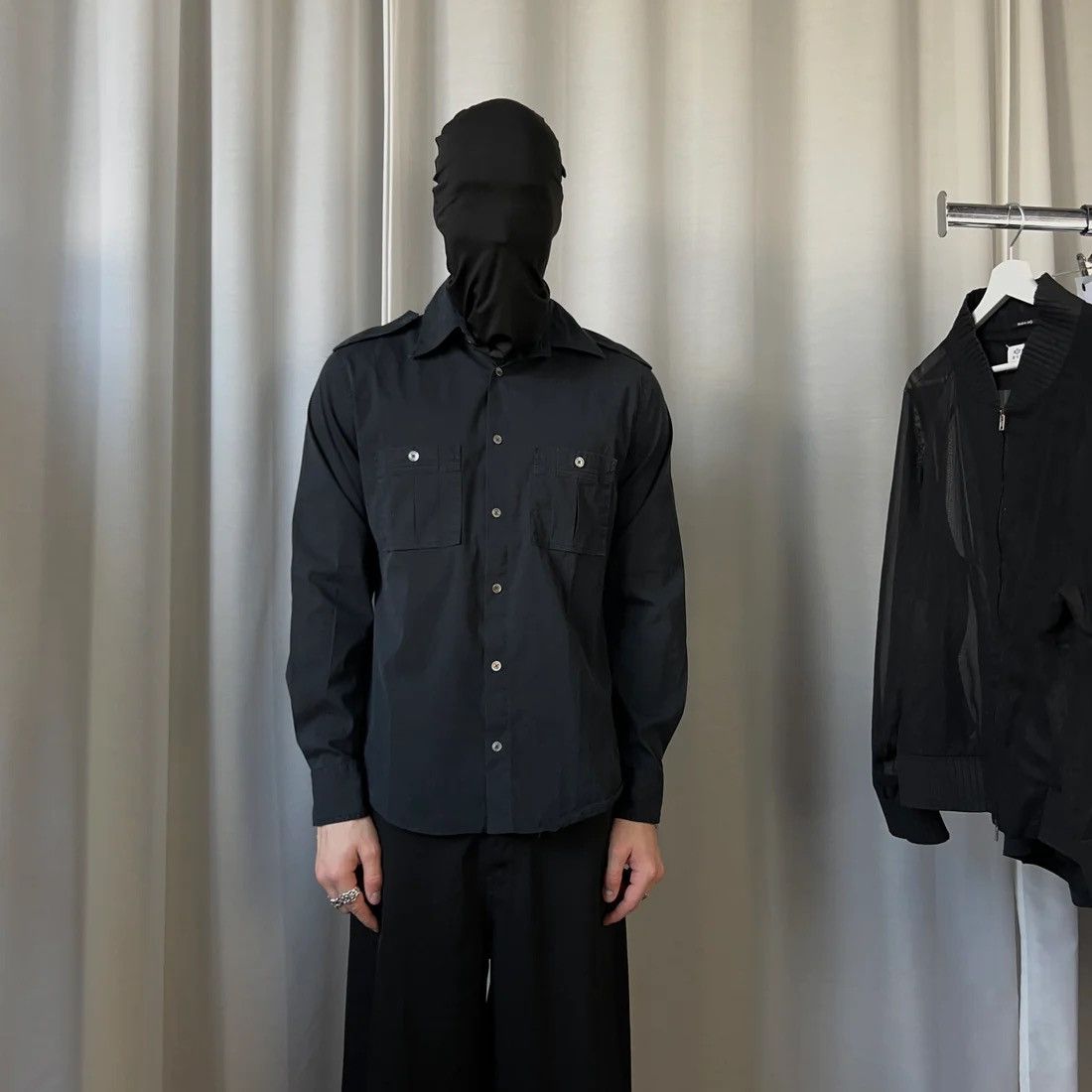 Jil Sander Jil Sander Military Cargo Work Shirt Size US M / EU 48-50 / 2 - 2 Thumbnail