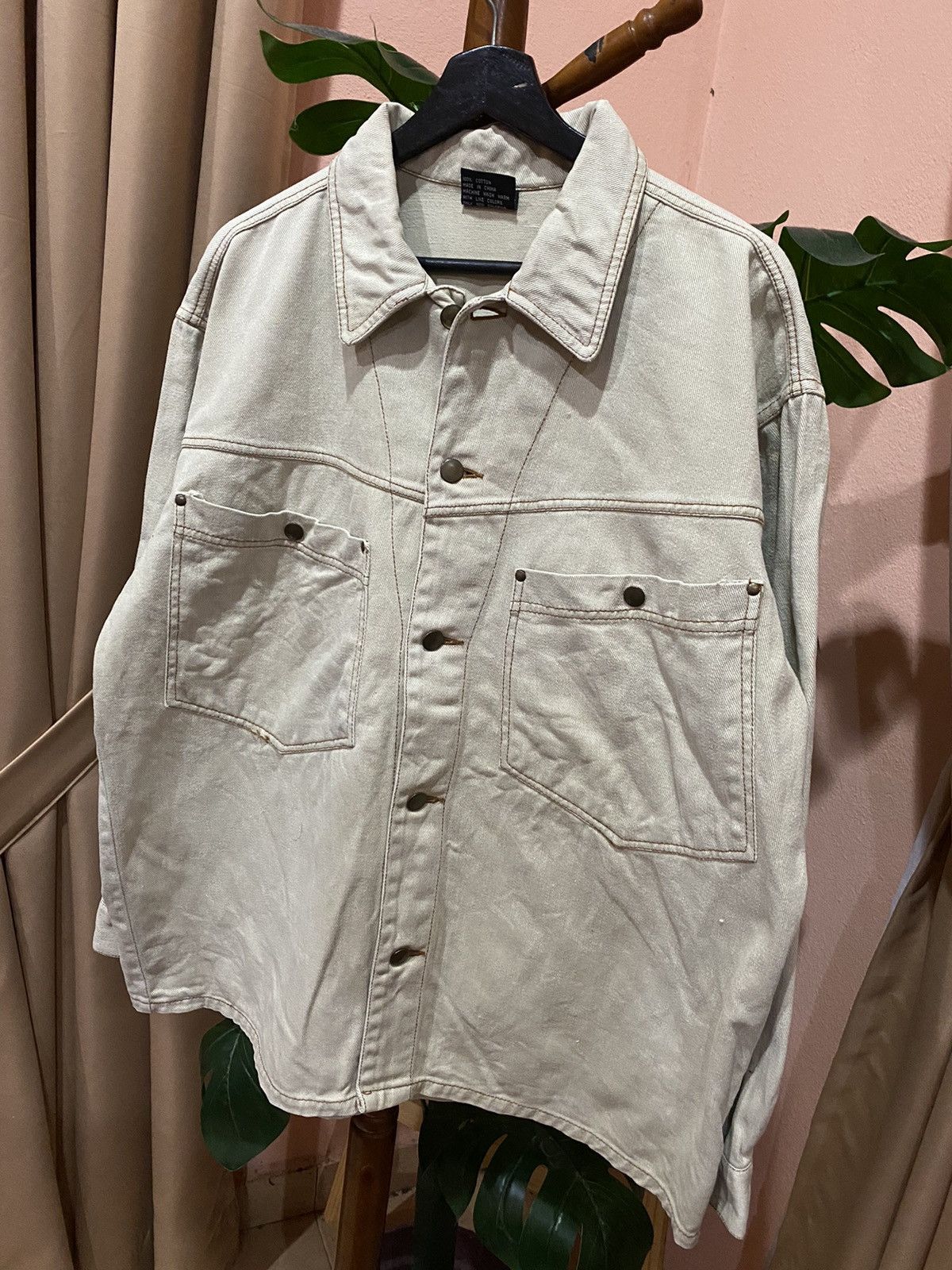 Other Under Pressure Workwear-Inspired Canvas Shirt Jacket Size US M / EU 48-50 / 2 - 4 Thumbnail
