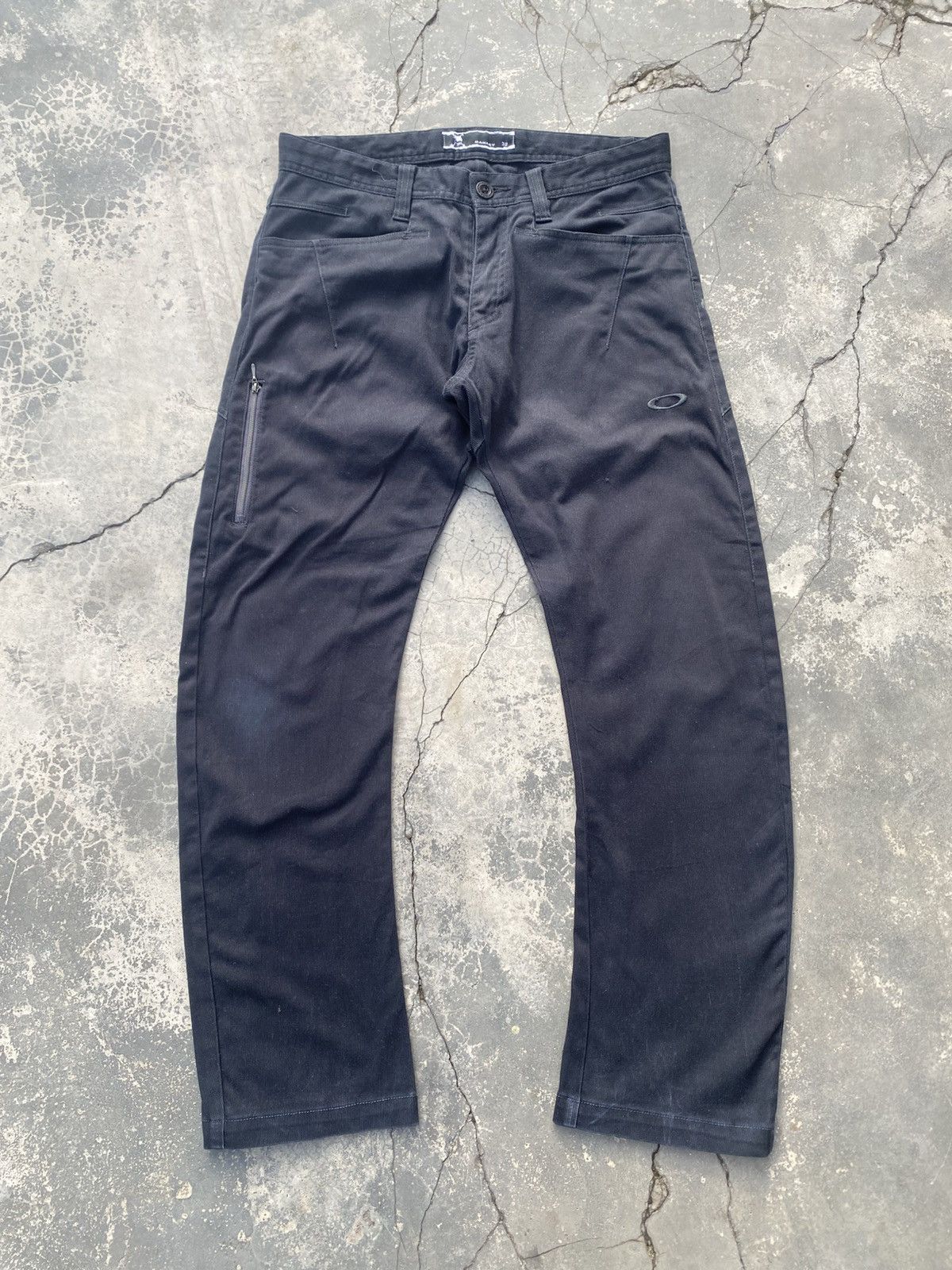Oakley Vintage OAKLEY Faded Black Curve Pant Size US 32 / EU 48 - 1 Thumbnail