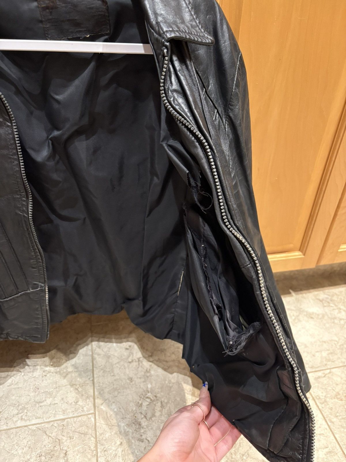 Vintage Vintage 1984 black leather jacket Size US M / EU 48-50 / 2 - 4 Thumbnail