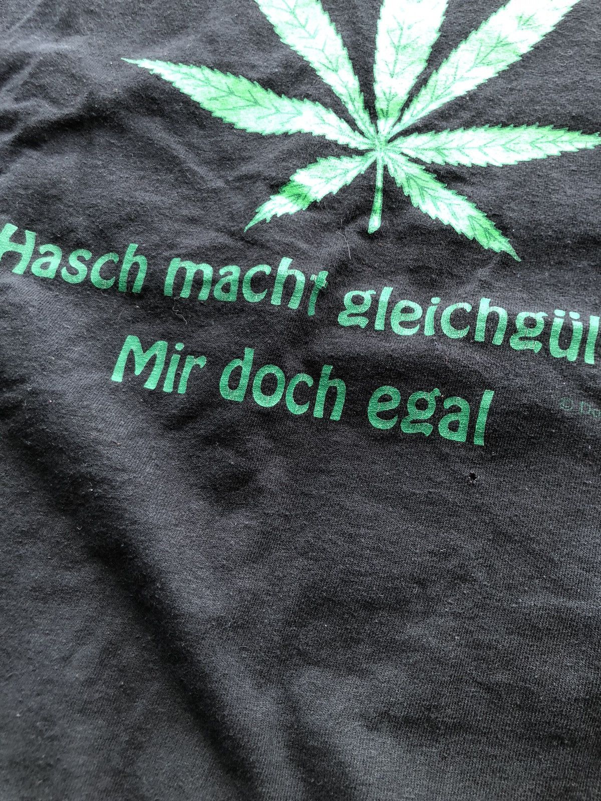 Vintage Very rare vintage single stitch 90s Hush Cannabis Hook-ups Size US XL / EU 56 / 4 - 6 Thumbnail